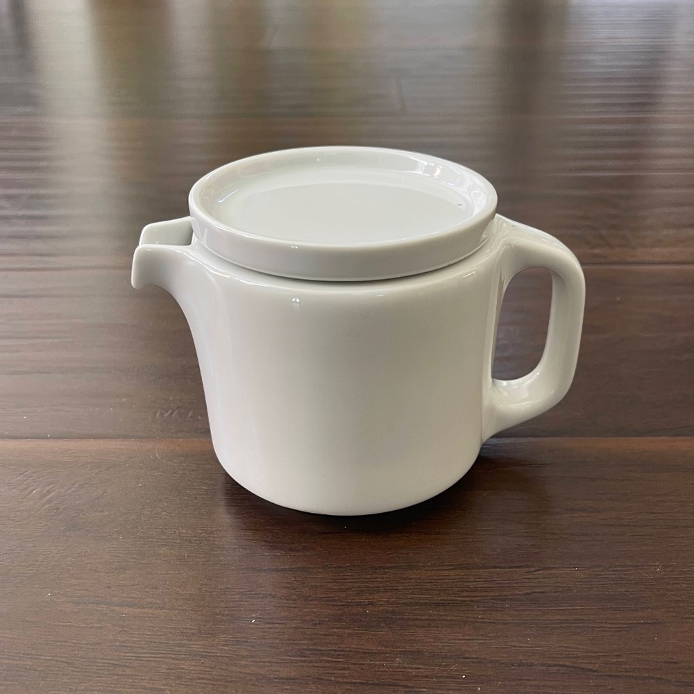 Vintage Thomas Mid Century Modern White Porcelain Teapot Made in Germany New!